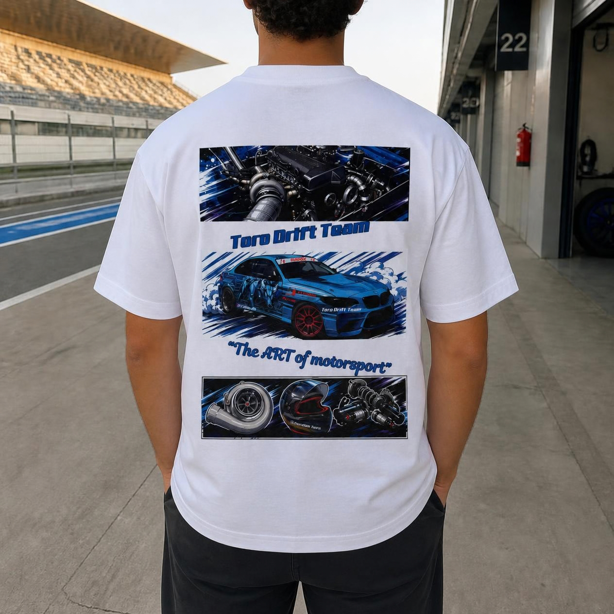 BMW M4.2 Trackside Style T-Shirt
